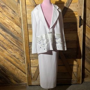 BMJ Studio Skirt Set Wedding or Mother of the Bride Size 18W